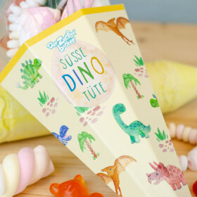 Süße Dino Tüte